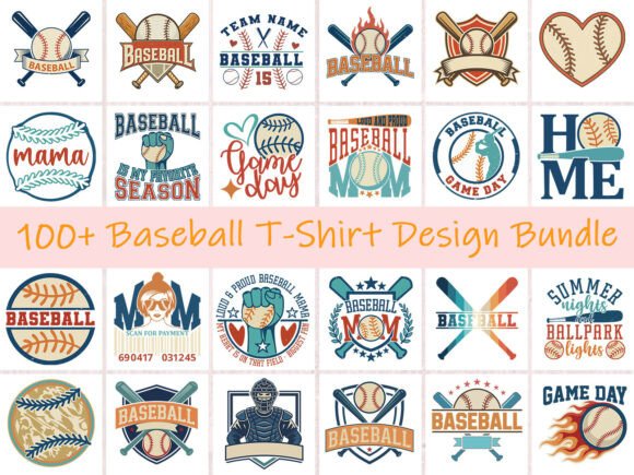 100 Baseball T-Shirt Design Bundle: A Stitcher's Review