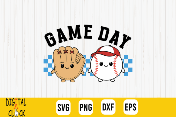 Game Day Baseball Sports Mom Glove Ball