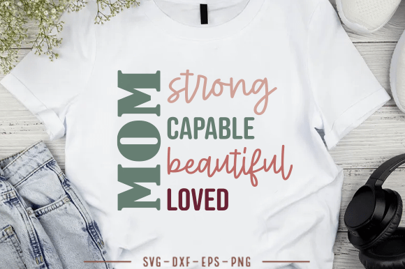 Mama Affirmations SVG & Mom PNG Review