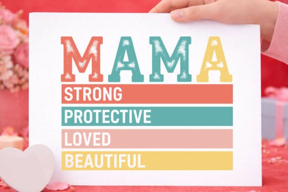 Mama Strong Protective Loved Mothers Day
