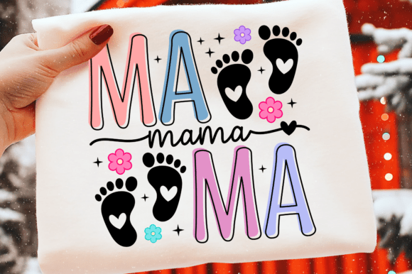 Mama SVG PNG: Mom Life SVG for Real Embroidery Projects