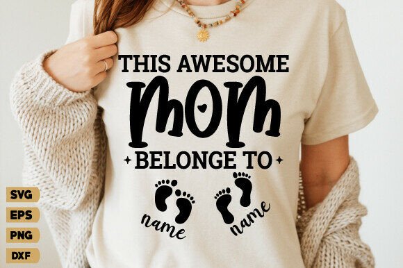 Mother’s Day SVG, Mom Life PNG, Kids SVG