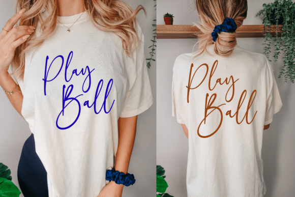 Play Ball SVG: Baseball SVG for Cricut