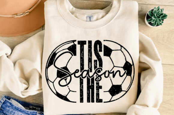 Retro Soccer SVG: “Tis the Season Soccer”